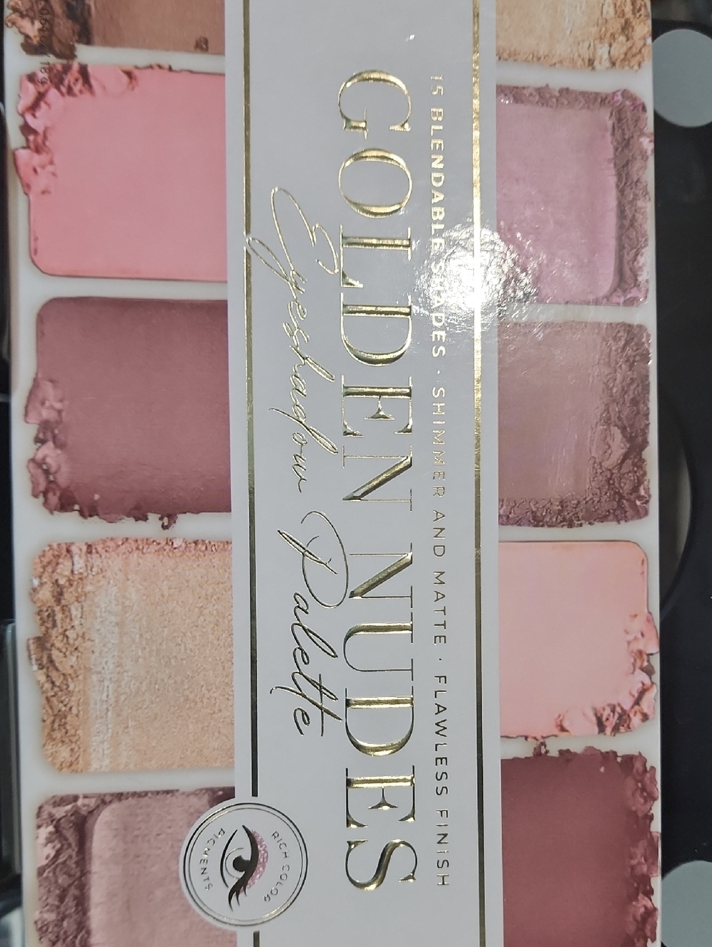 EYESHADOW PALETTE GOLDEN NUDES - Picture 2 of 2